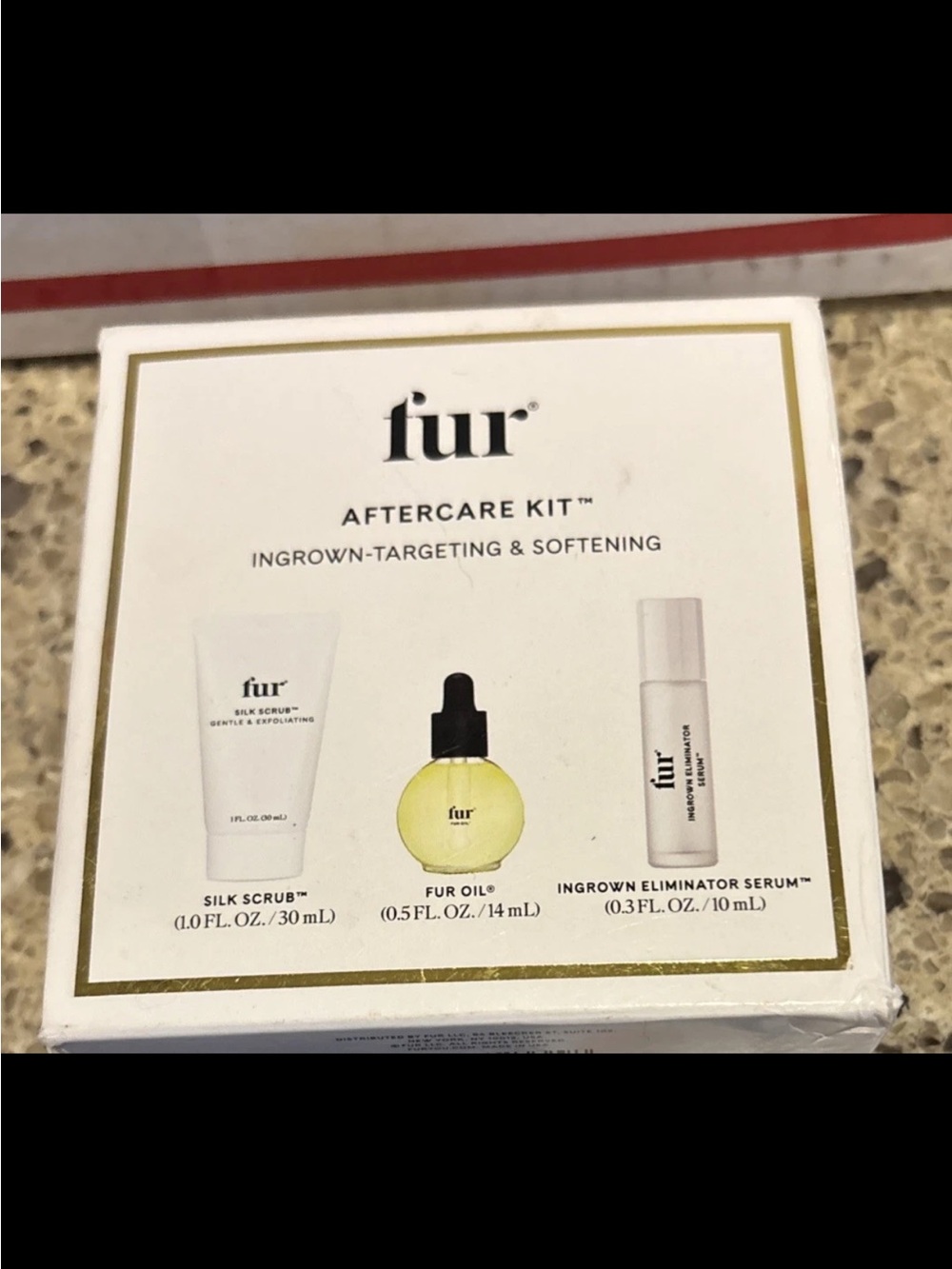 FUR - aftercare kit / new in box